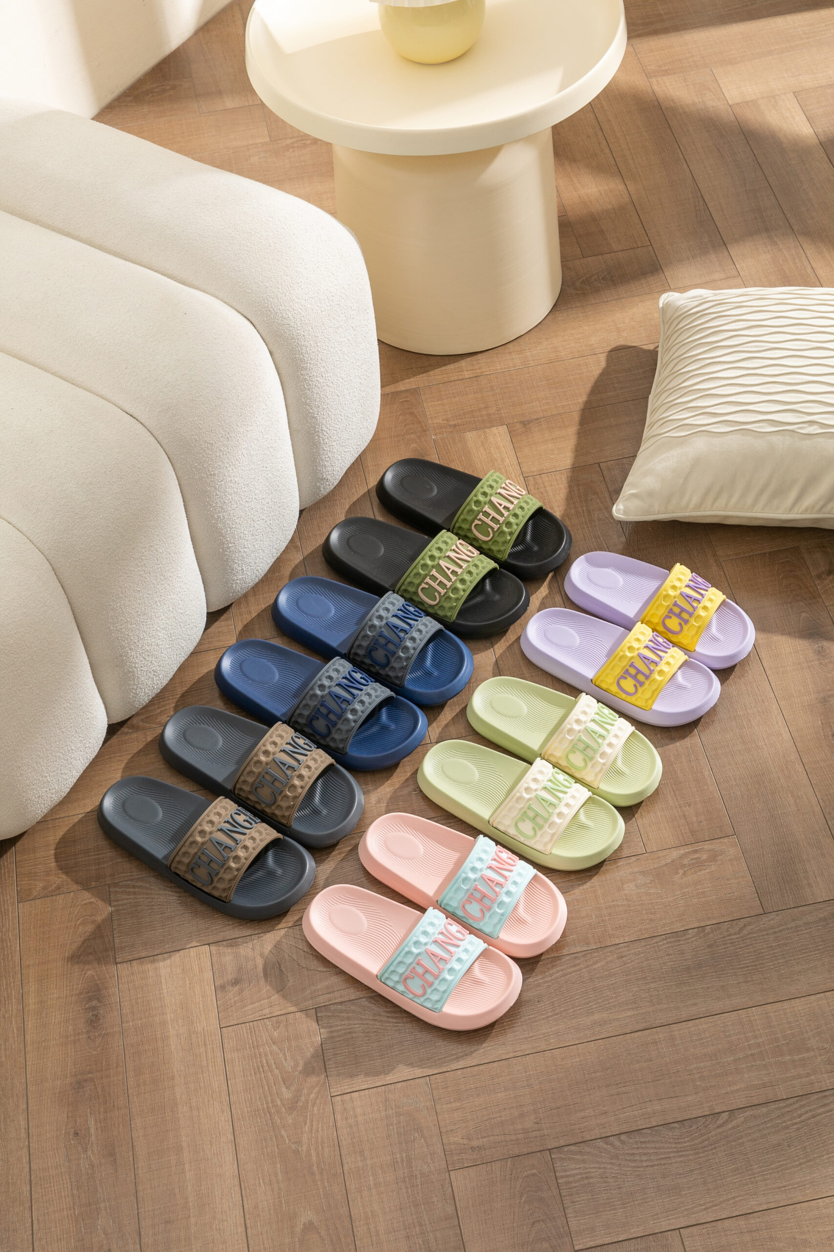 wholesale 6012 3 women/men slippers manufacturer (复制)